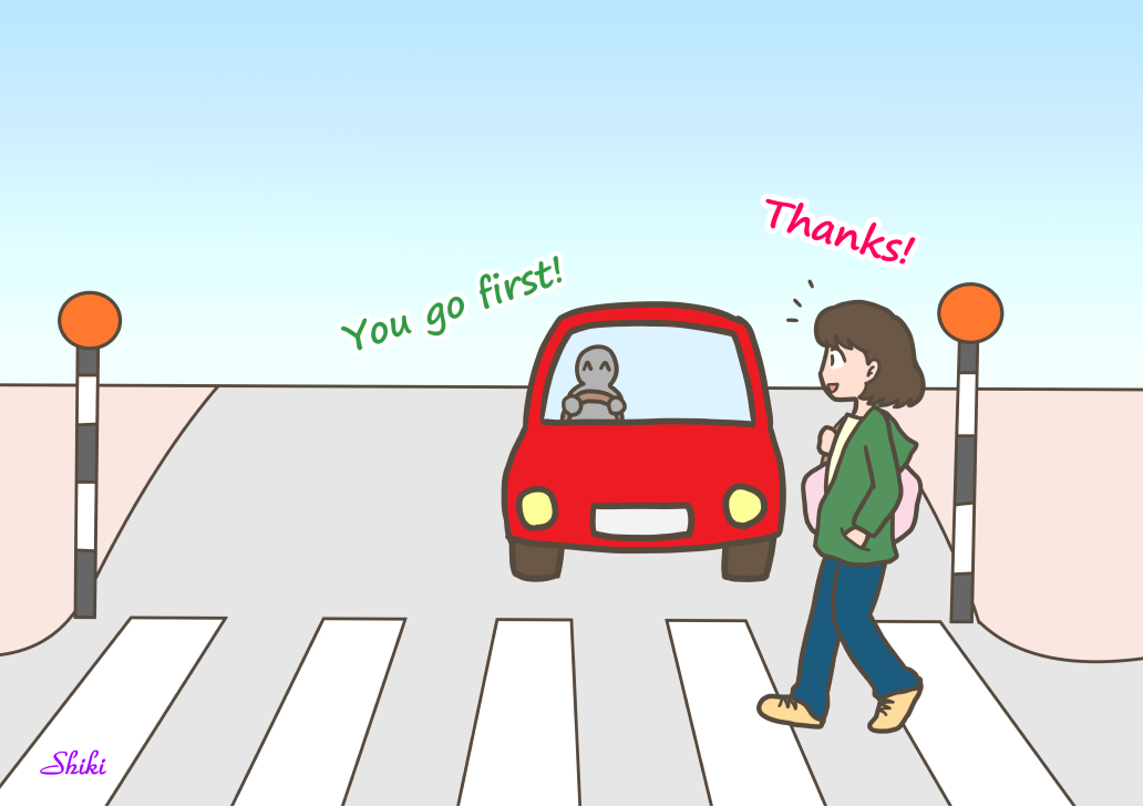 海外 英語圏 の横断歩道の渡り方 楽しく英語を知るブログ
